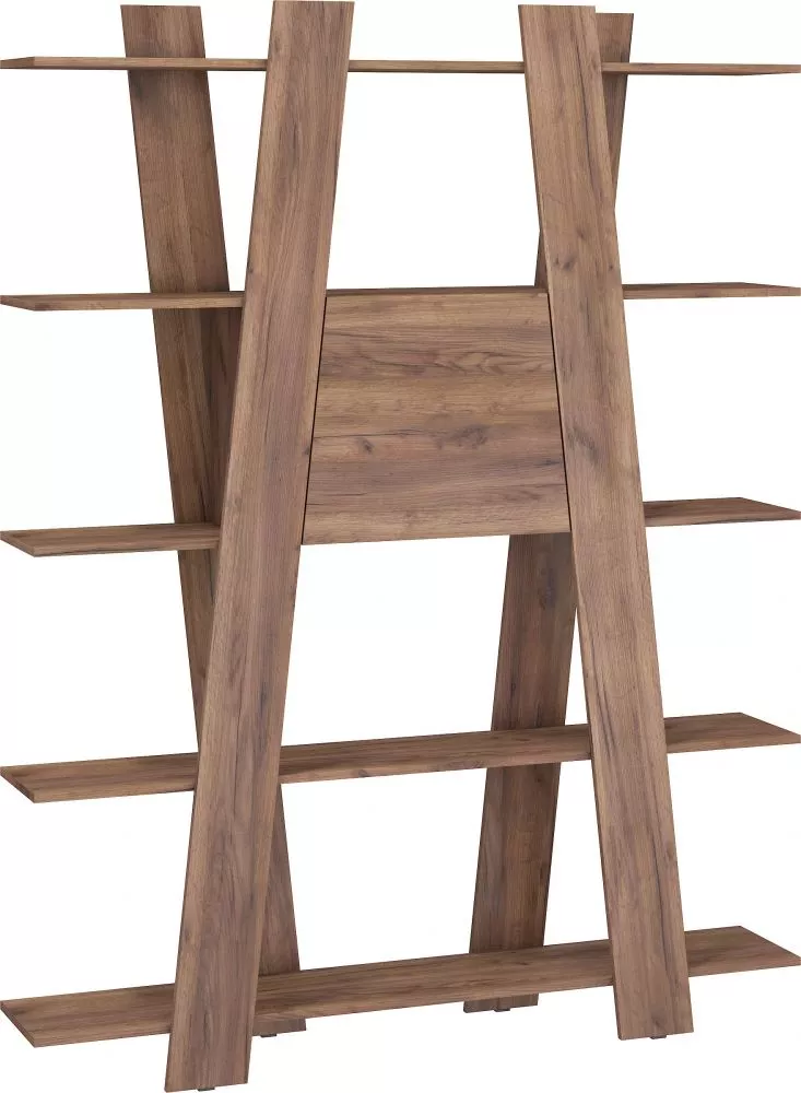 Plaukts Via 08 · Tobaco ozols · 150 × 194 × 30 cm
