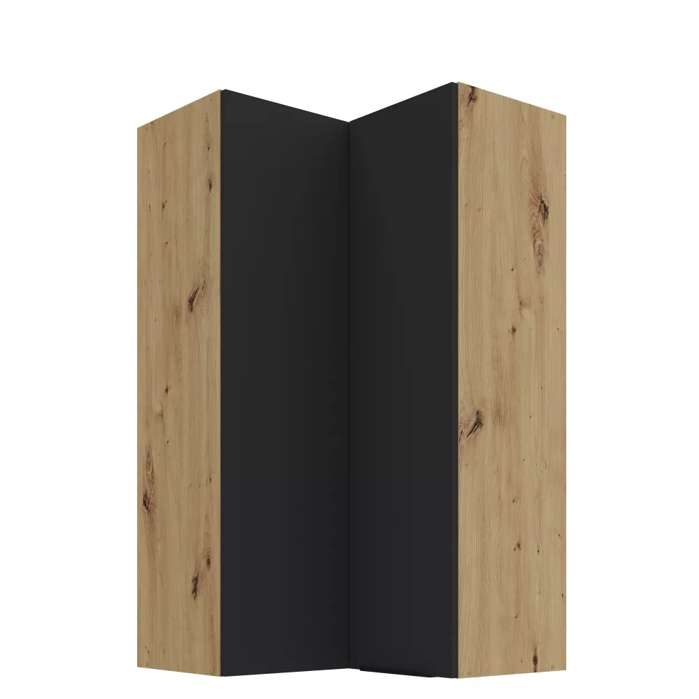 Virtuves skapis Aria Black 60x60 GN-108 2F