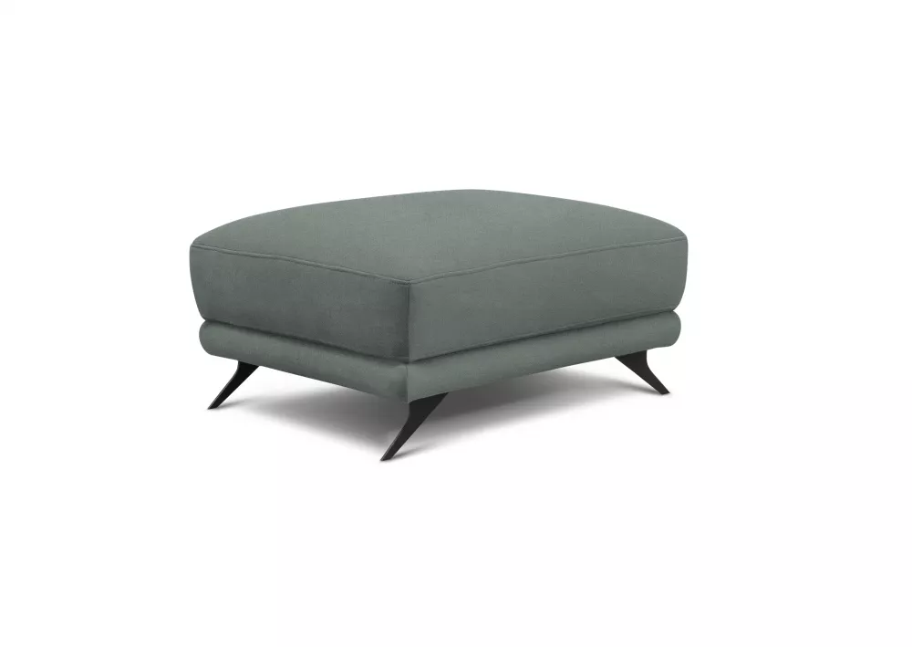 Pufs Megis P Standard Auduma numurs: Poco 100, · Pelēkzaļš · 82 × 42 × 68 cm
