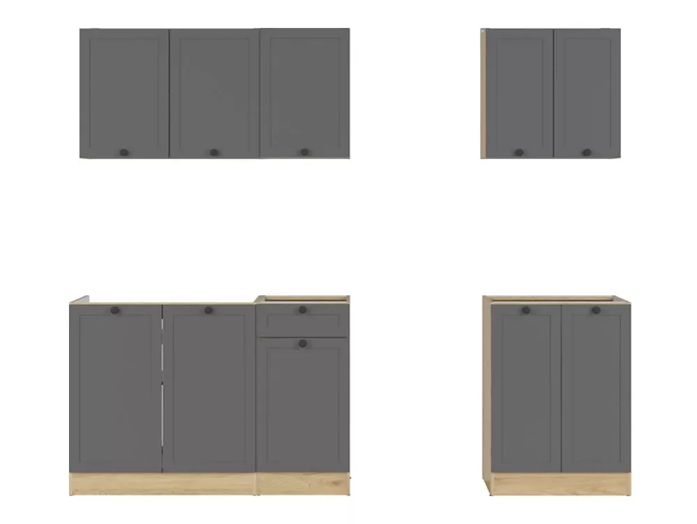 Virtuves komplekts Junona Line A 180 Materiāls : MDF + LKSP plātne,