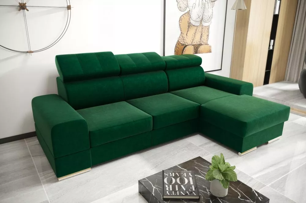 Dīvāns Royal Mini Standard · Zaļš · 160 × 260 × 79 cm
