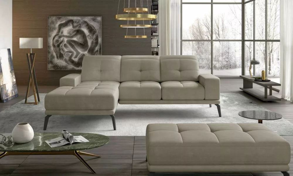 Dīvāns Torrense Standard · Krēma · 175 × 265 × 77 cm