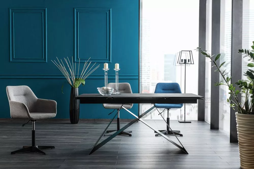 Galds Westin 1 · Melna · 160 × 76 × 90 cm