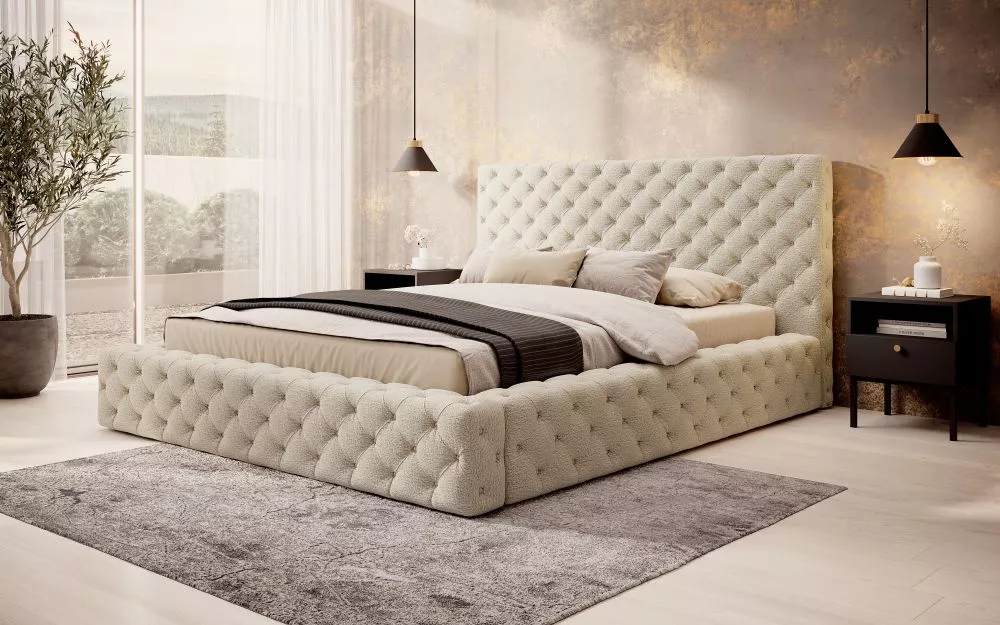 Gulta Princce Premium Standard ar stelāžu Guļamvietas platums: 160 cm, Guļamvietas garums: 200 cm, stelāžas tips: metāla