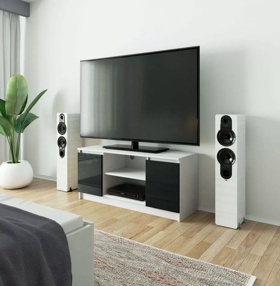 TV tumba RTV 2D1P Gloss · 120 × 40 × 55 cm