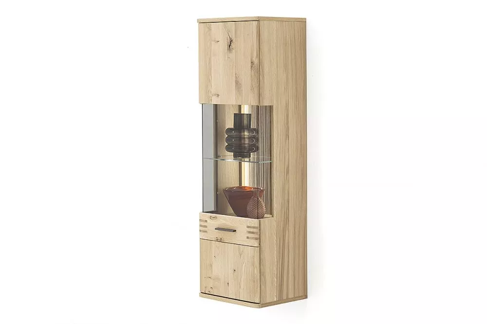 Sekcija Salvador 40 ar LED · Ozols · 45 × 37 × 149 cm