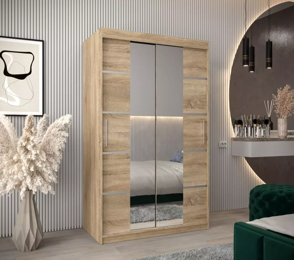 Skapis Verona 4 · Sonoma · 120 × 62 × 200 cm