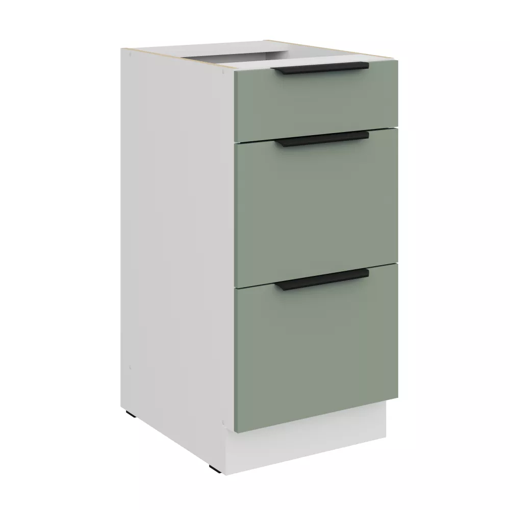 Virtuves skapis Aria Aquamarine 40 D 3S BB