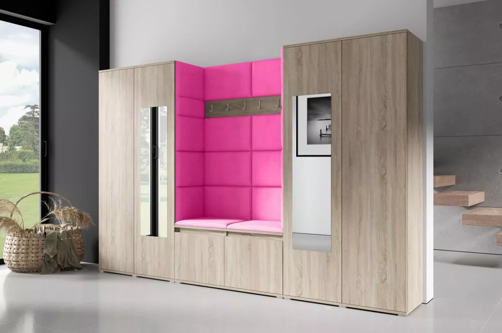 Apavu plaukts Emi 10 Trinity Korpusa krāsa: sonoma, · 280 × 185 × 40 cm