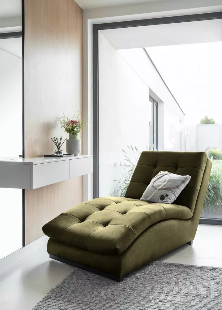Mīksts krēsls Doro Lux Standard Sēdvietas dziļums: 116 cm, · Olīvu · 85 × 170 × 95 cm