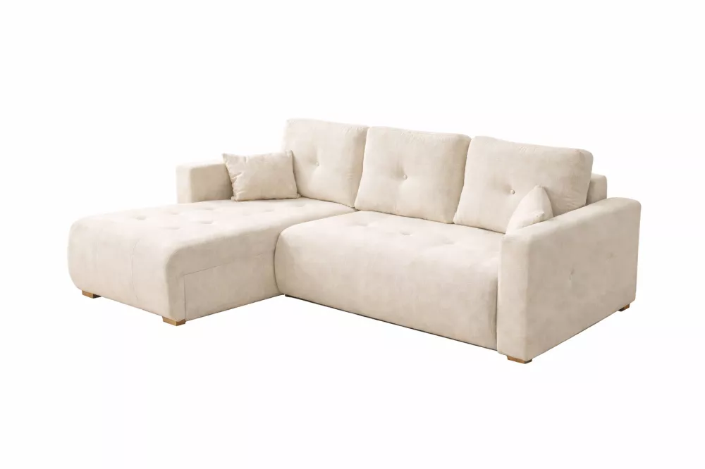 Dīvāns Carmen Corner Standard · Krēms · 152 × 236 × 65 cm