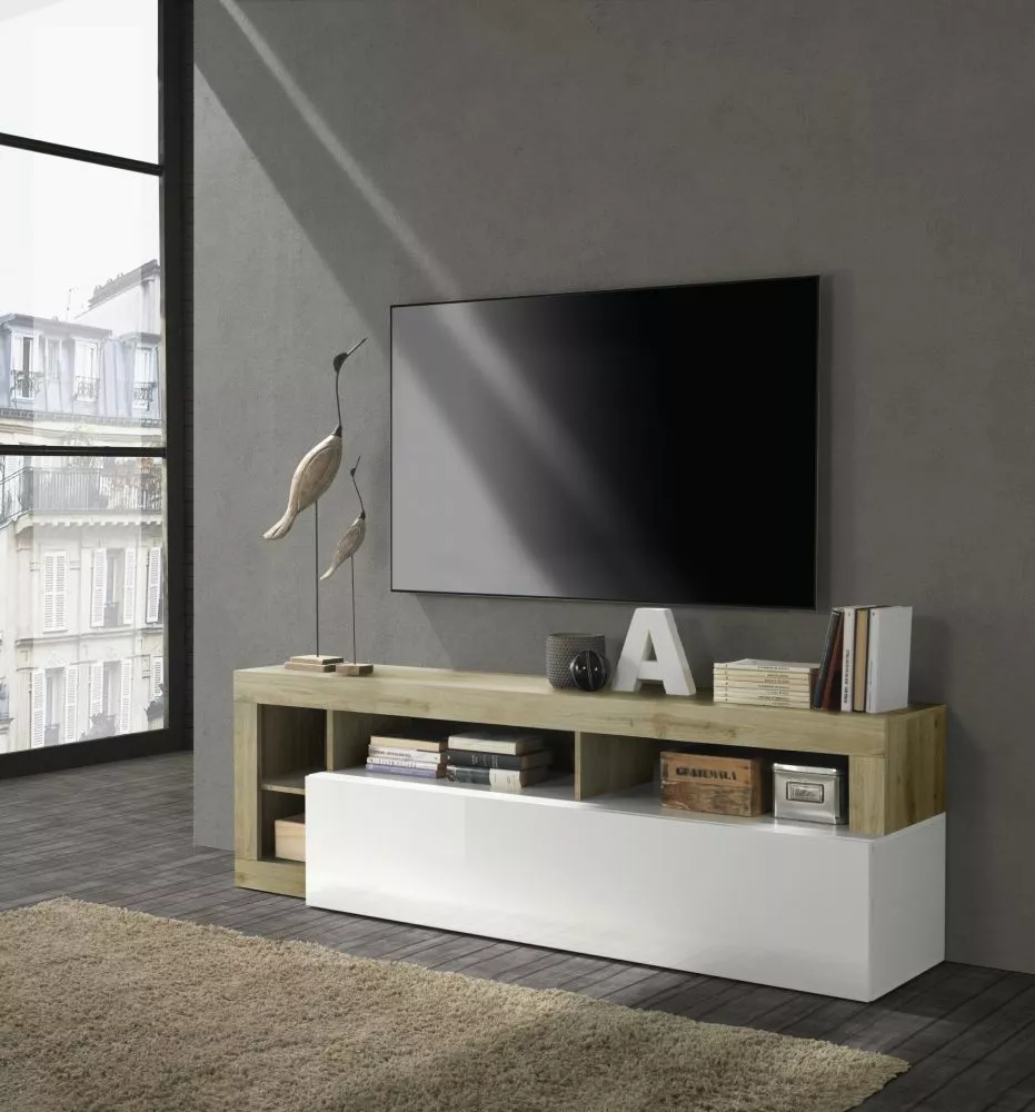 TV tumba Hamburg RTV · 184 × 42 × 58 cm