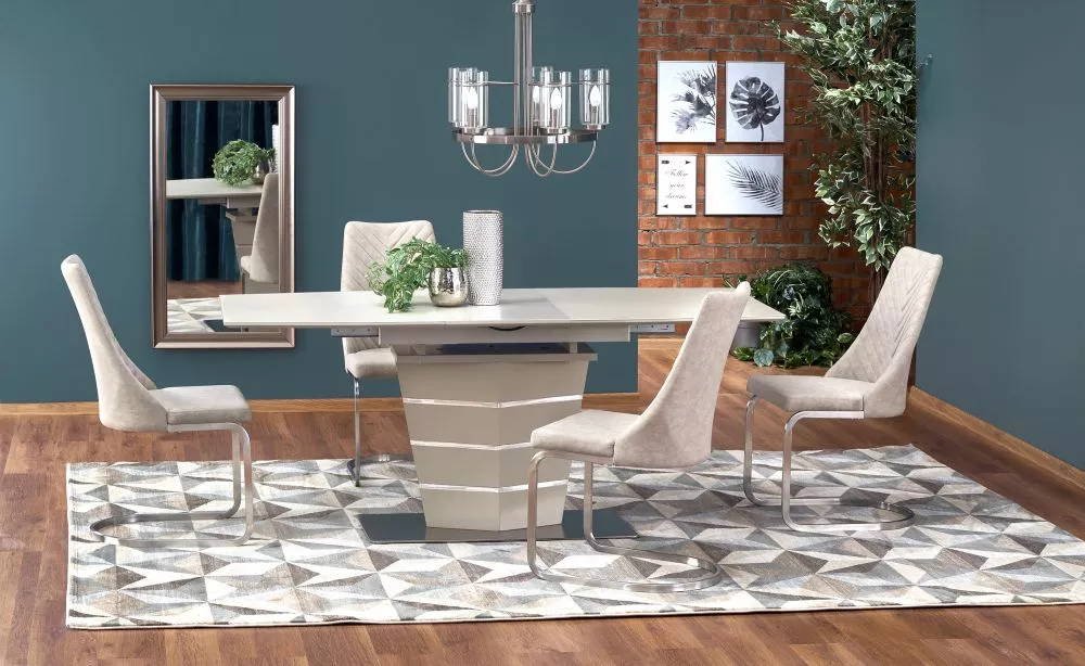 Galds Sorento Champagne · Šampanietis · 140 × 76 × 80 cm