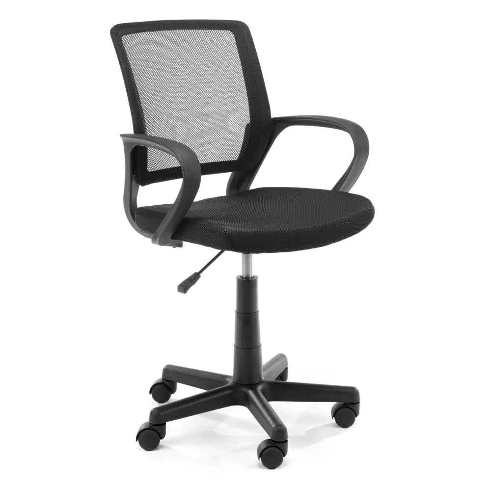 Datorkrēsls FD-6 Wonderful · Melns · 53 × 57 × 81 cm
