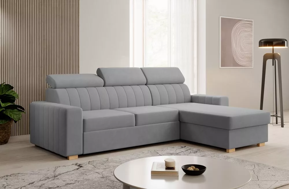 Dīvāns Laos standard · Pelēks · 170 × 245 × 96 cm
