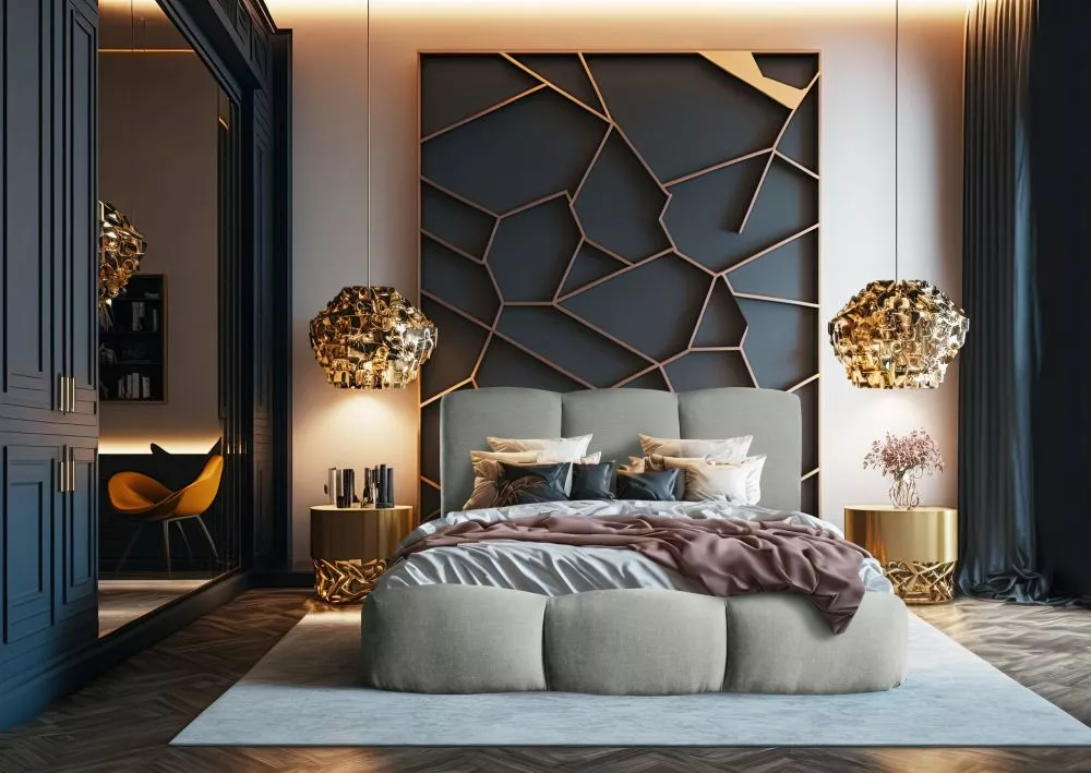 Gulta Allure Boston Standard ar stelāžu Guļamvietas platums: 140 cm, Guļamvietas garums: 200 cm, stelāžas tips: koka, · 