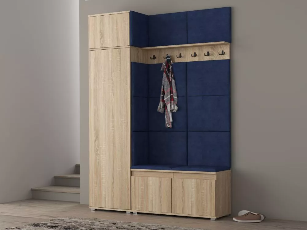Koridora iekārta Nevada 154 Premium Set · 154 × 37 × 214 cm