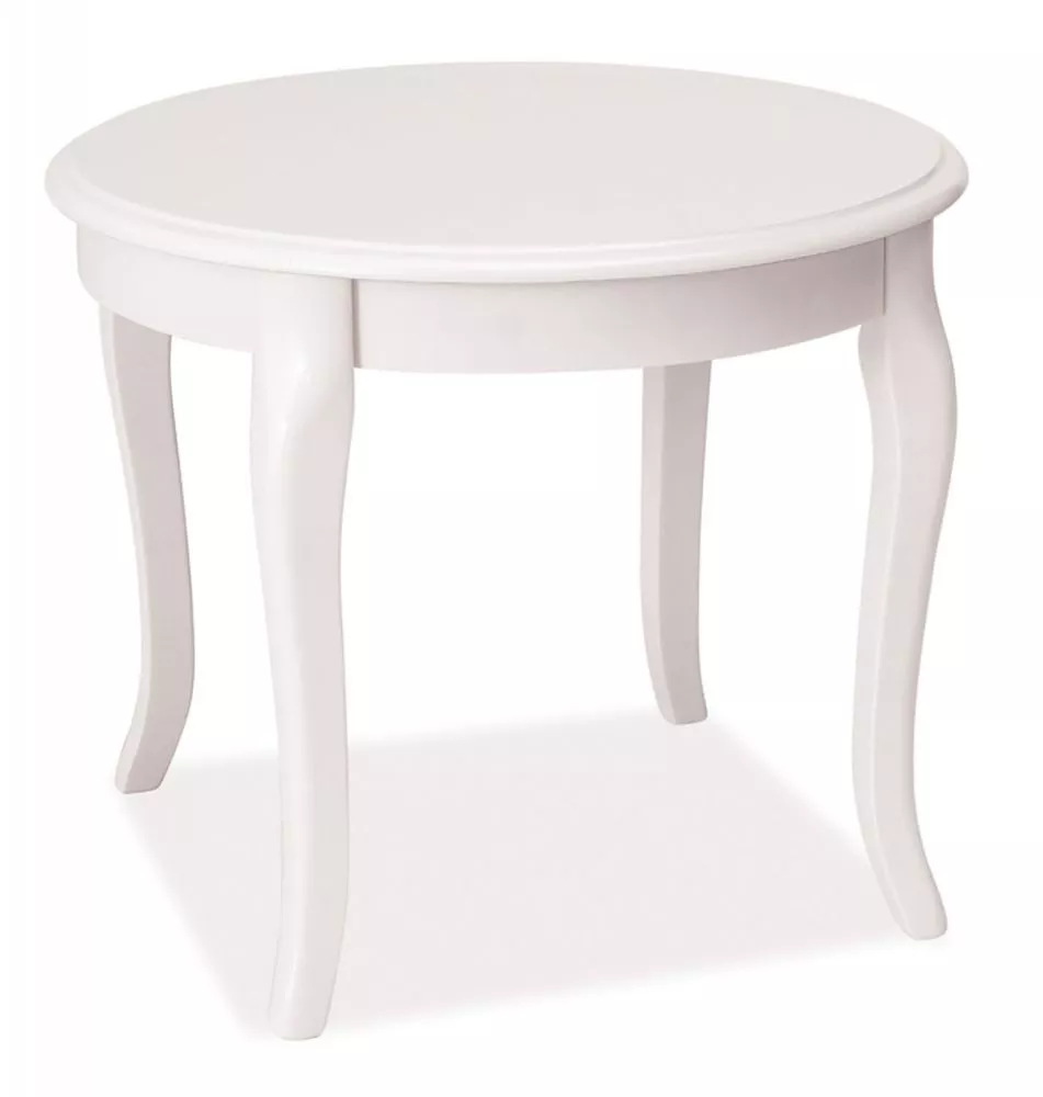 Žurnālgalds Royal D · Balts · 50 cm
