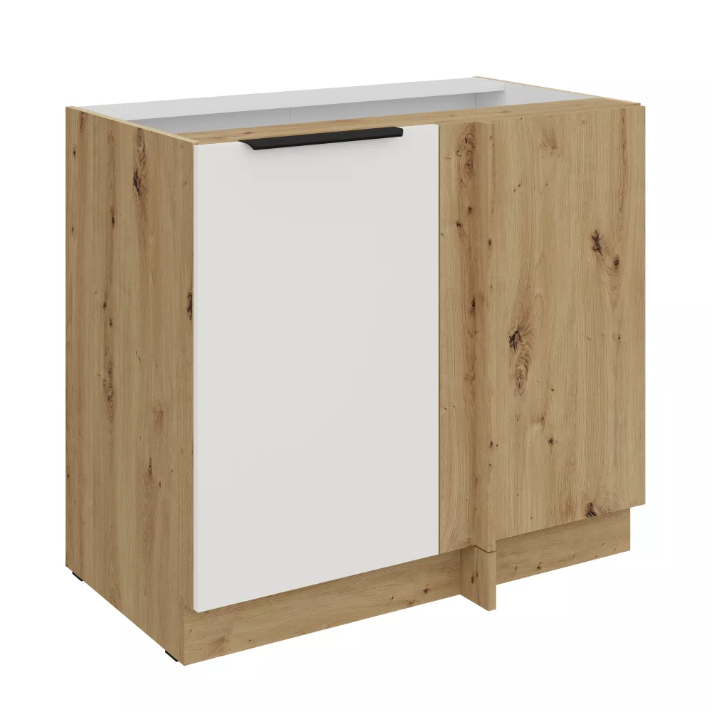 Virtuves skapis Aria White 105 ND 1F BB