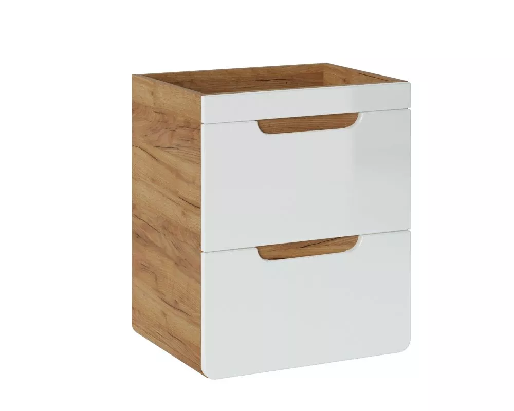 Vannas istabas skapītis Aruba White 824 · 50 × 59 × 39 cm