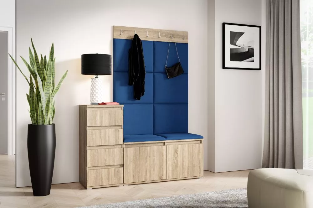 Apavu plaukts Emi 34 Trinity Korpusa krāsa: sonoma, · 130 × 184.5 × 40 cm