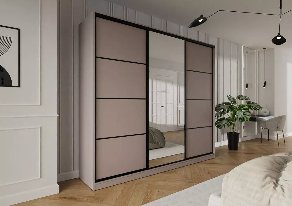Skapis Trend 6 · Kašmira · 275 × 60 × 245 cm