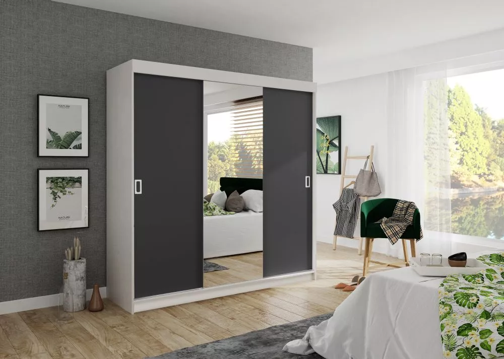Skapis Bill 1L ar LED · 200 × 60 × 205 cm