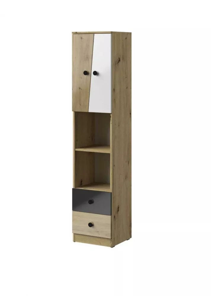 Skapis Nero 05 gloss · 40 × 40 × 191 cm