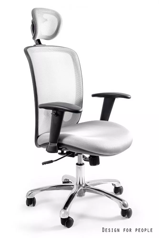 Datorkrēsls Expander Sēdvietas platums: 48 cm, · Balts · 60 × 49 × 108 cm