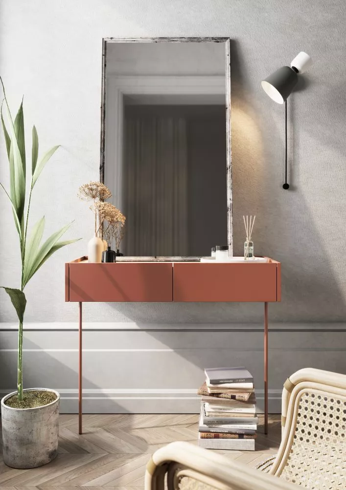 Kosmētikas galds Desin T 2SZ · 100 × 83 × 40 cm