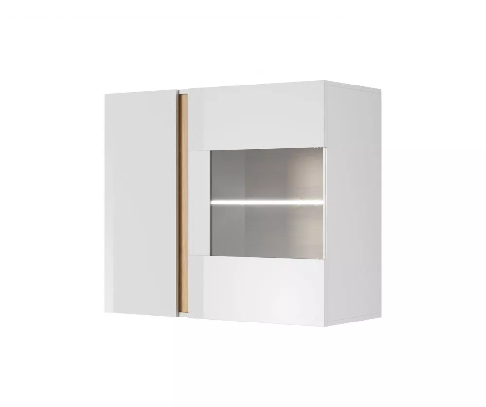 Sekcija Arco D ar LED Korpusa krāsa: balts, · 96.5 × 40 × 82.5 cm