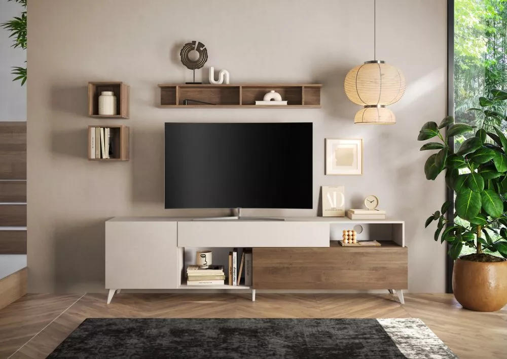 TV tumba Monaco 02 · 241 × 42 × 67 cm