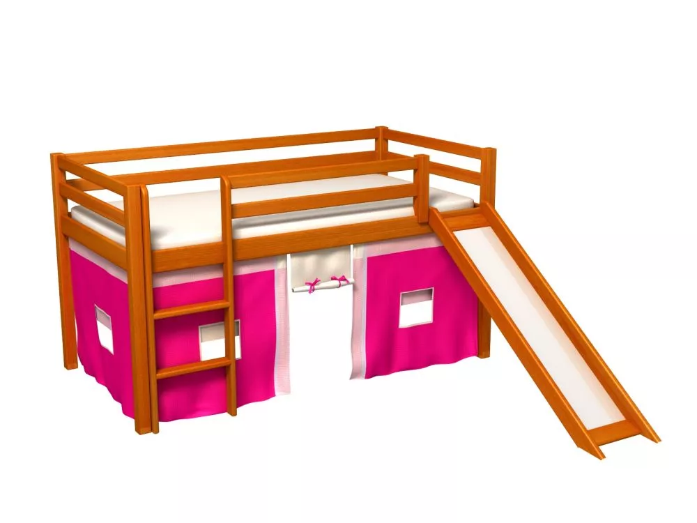 Bērnu gulta Gabi Z ar stelāžu Guļamvietas platums: 80 cm, Guļamvietas garums: 180 cm, · 88 × 188 × 106 cm