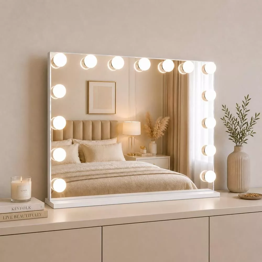 Spogulis Hollywood 120x80 ar LED · 120 × 80 cm