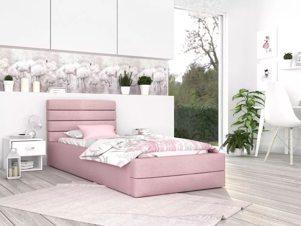 Gulta Virginia Premium Standard ar stelāžu Guļamvietas platums: 90 cm, Guļamvietas garums: 200 cm, stelāžas tips: metāla