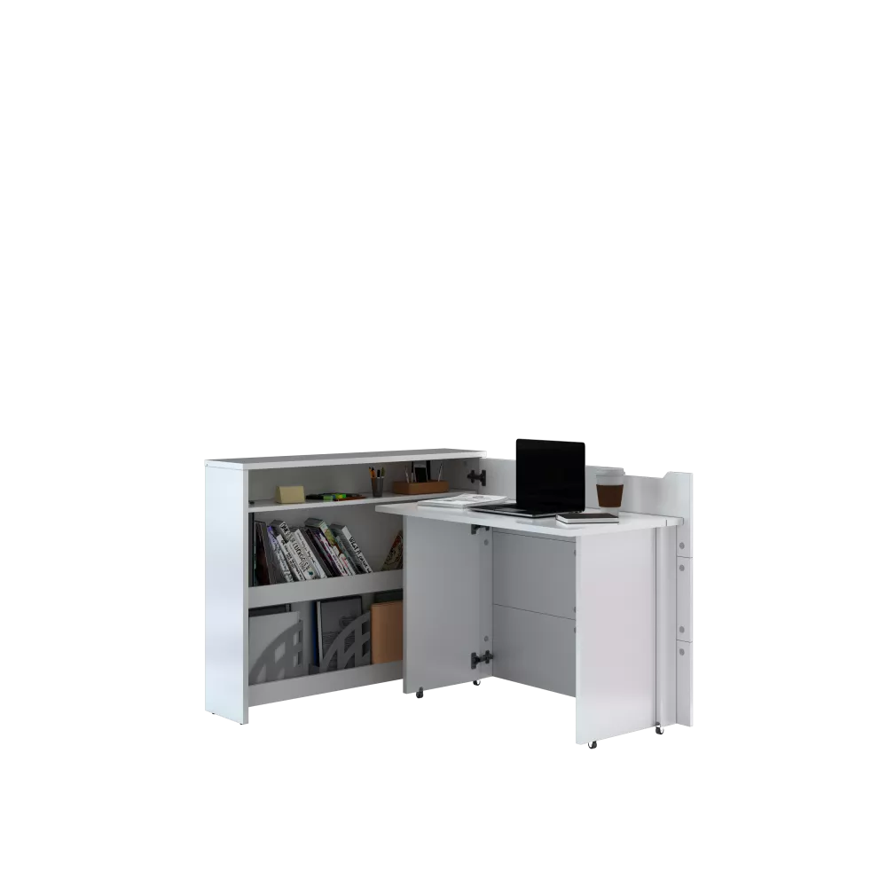 Galds Work Concept CW-01P · Balts · 135.8 × 93 × 115 cm