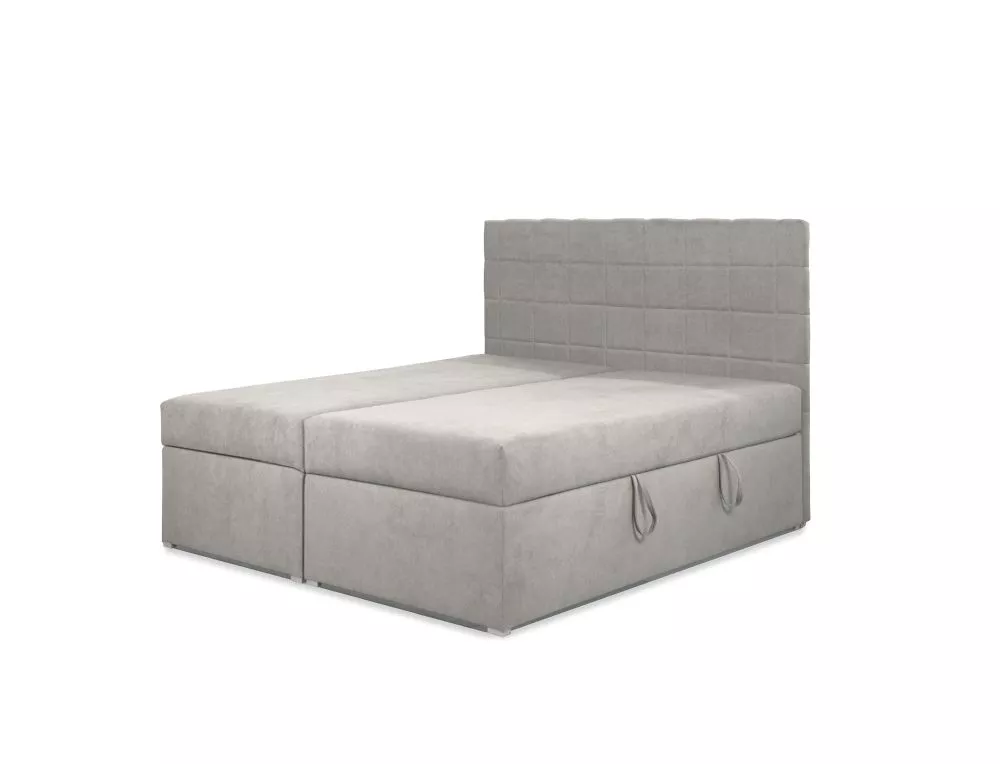 Gulta Horizon Soft Boxspring Standard Guļamvietas platums: 160 cm, Guļamvietas garums: 200 cm, · Gaiši pelēks · 164 × 20