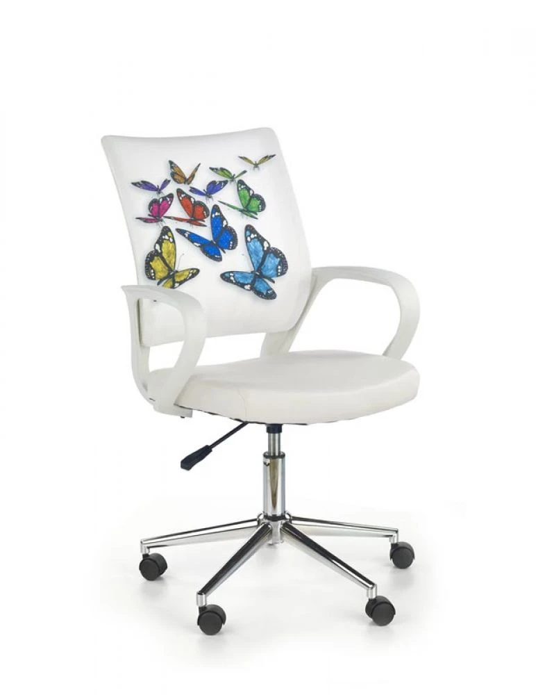 Datorkrēsls Ibis butterfly Materiāls: tērauds, · Daudzkrāsains · 53 × 59 × 88 cm