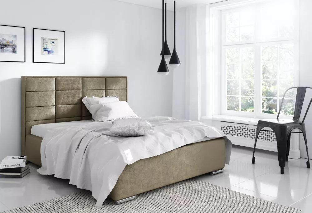 Gulta Capri Premium standard ar stelāžu Guļamvietas platums: 160 cm, Guļamvietas garums: 200 cm, stelāžas tips: metāla, 
