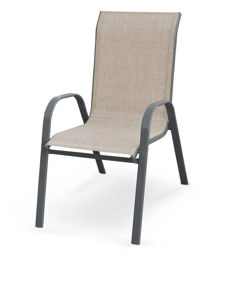 Krēsls Mosler · Pelēks · 95 × 55 × 72 cm