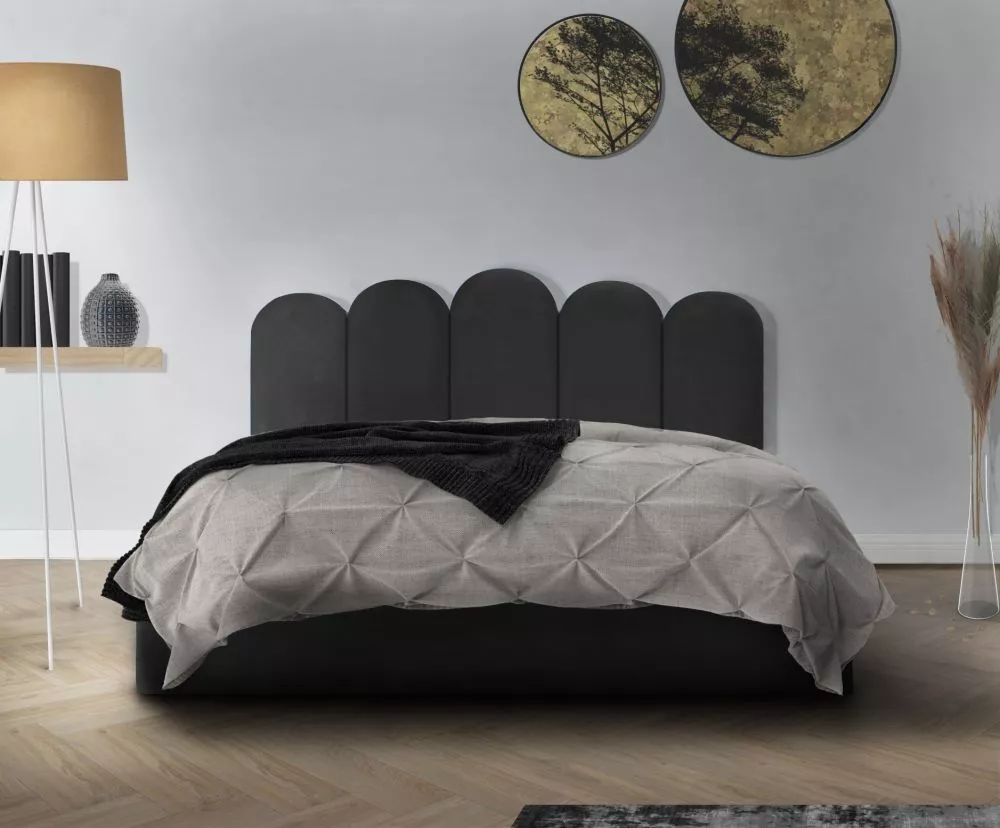 Gulta Malaga Standard ar stelāžu Guļamvietas platums: 200 cm, Guļamvietas garums: 200 cm, stelāžas tips: metāla, · Antra