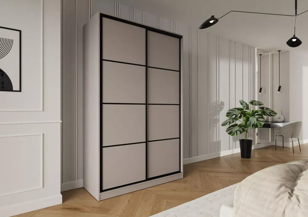 Skapis Trend 3 · Kašmira · 150 × 60 × 245 cm