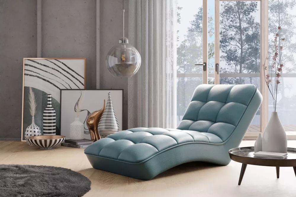 Mīksts krēsls Loren Premium Standard · Zils · 85 × 170 × 116 cm