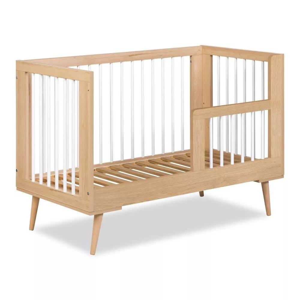 Bērnu gulta Sofie Premium 120x60 ar stelāžu Guļamvietas platums: 60 cm, Guļamvietas garums: 120 cm, · Dižskābardis · 65.