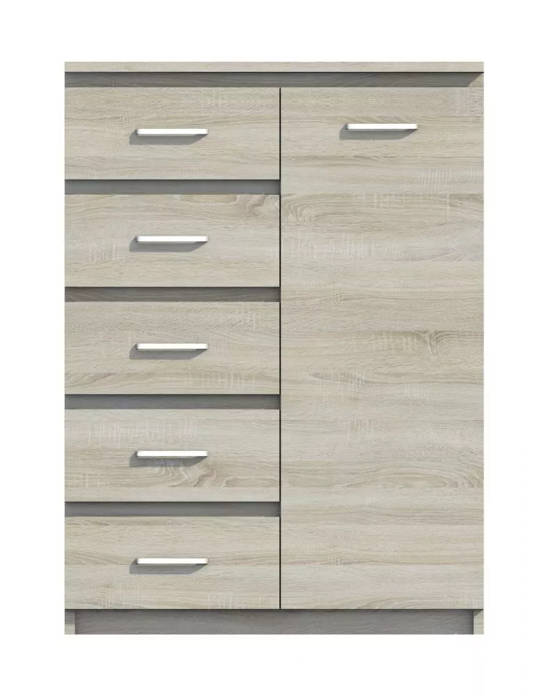 Kumode Feniks F-K1 · Ozols sonoma · 82 × 40 × 112 cm
