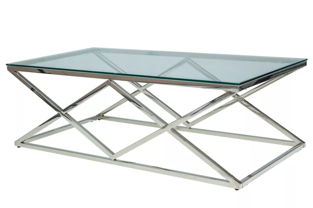 Žurnālgalds Zegna A · Hroms · 120 × 60 × 40 cm