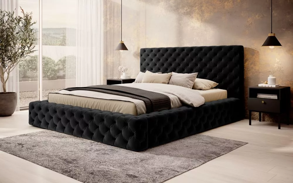 Gulta Princce Premium Standard ar stelāžu Guļamvietas platums: 140 cm, Guļamvietas garums: 200 cm, stelāžas tips: metāla