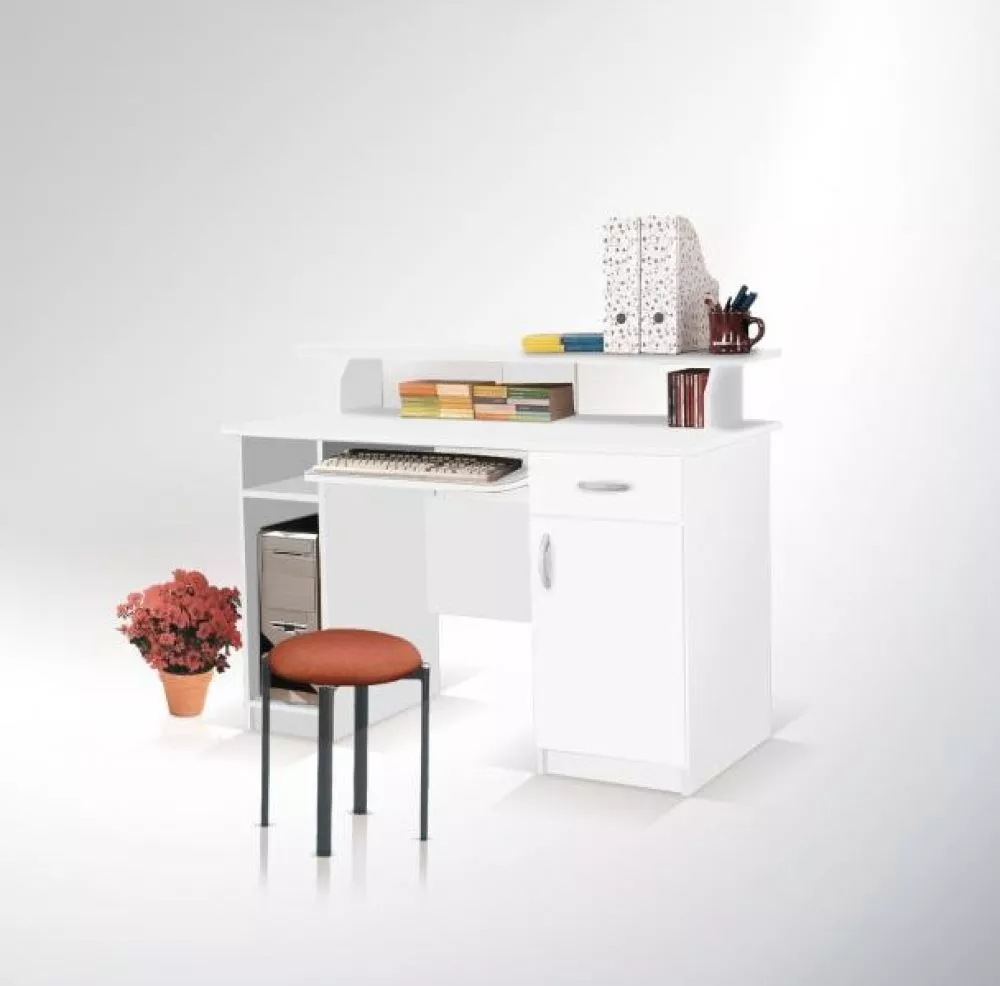 Galds Biurko Max · Balts · 120 × 92 × 60 cm