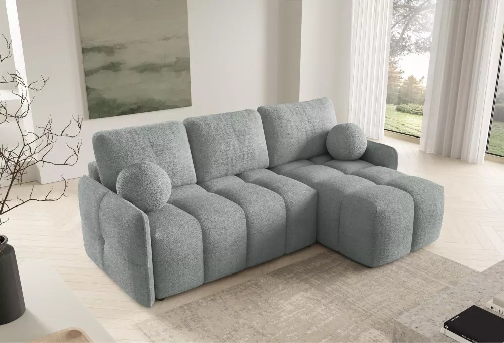 Dīvāns Moon Premium standard · Pelēks · 145 × 220 × 95 cm