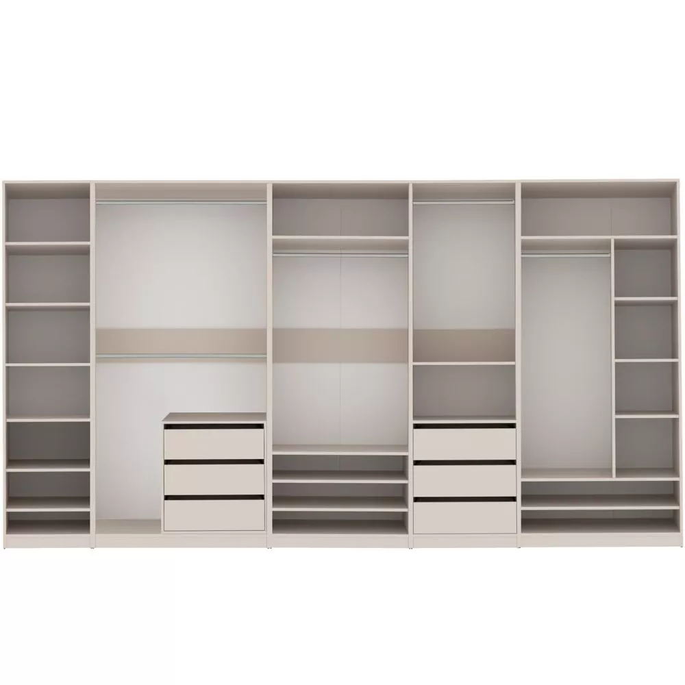 Skapis Tres Set 13 · Kašmira · 380 × 51 × 206 cm